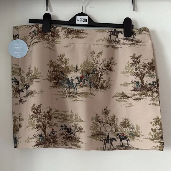 Hill House Equestrian Toile Tatiana Skirt - Picture 3 of 8